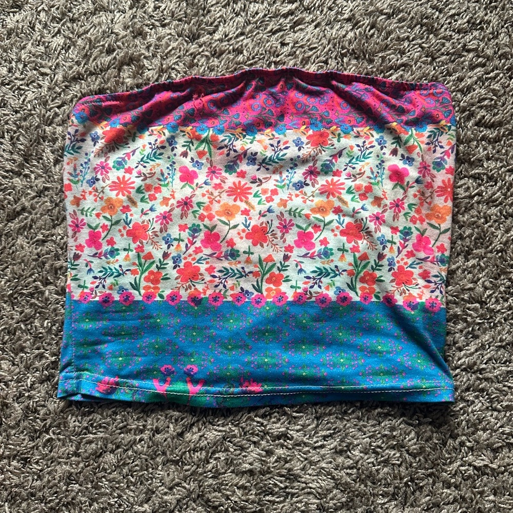 Floral Tube Top